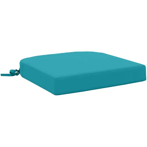 vidaXL Coussin de siège en 1 pièce SOEST 100 % polyester Turquoise – 421207 – image 1
