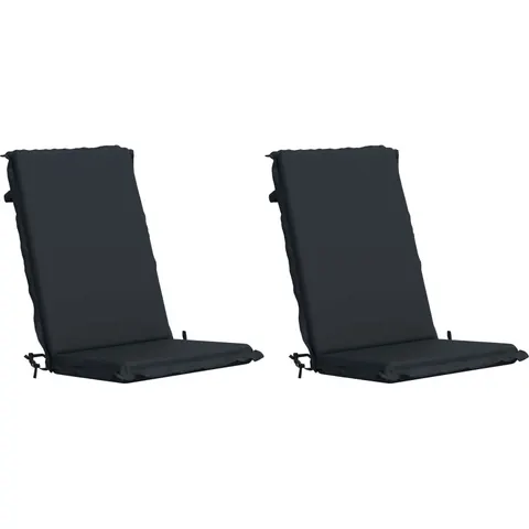 vidaXL Coussin de chaise à dossier haut GEMERT 2 pc 100 % polyester – 427223 – image 1