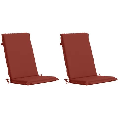 vidaXL Coussin de chaise à dossier haut GEMERT 2 pc 100 % polyester – 427285 – image 1