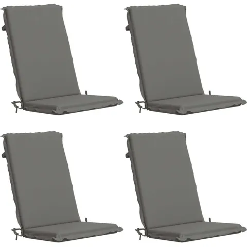 vidaXL Coussin de chaise à dossier haut GEMERT 4 pc 100 % polyester – 427353 – image 1
