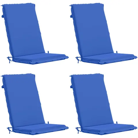 vidaXL Coussin de chaise à dossier haut GEMERT 4 pc 100 % polyester – 427537 – image 1