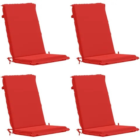 vidaXL Coussin de chaise à dossier haut GEMERT 4 pc 100 % polyester – 427803 – image 1