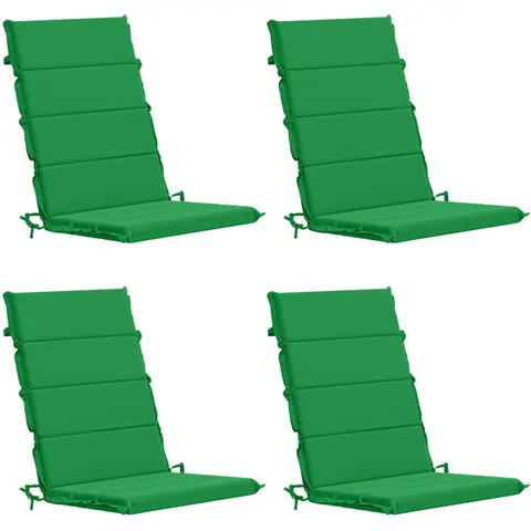 vidaXL Coussin de chaise à dossier haut GEMERT 4 pc 100 % polyester – 429395 – image 1