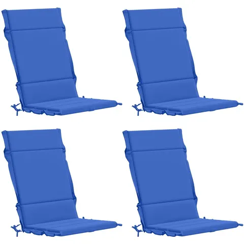 vidaXL Coussin de chaise à dossier haut GEMERT 4 pc 100 % polyester – 432463 – image 1
