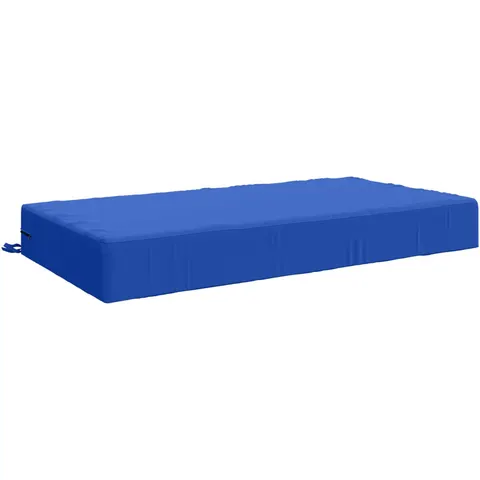 vidaXL Coussin d’assise SOEST 100 % polyester Bleu royal – 435617 – image 1