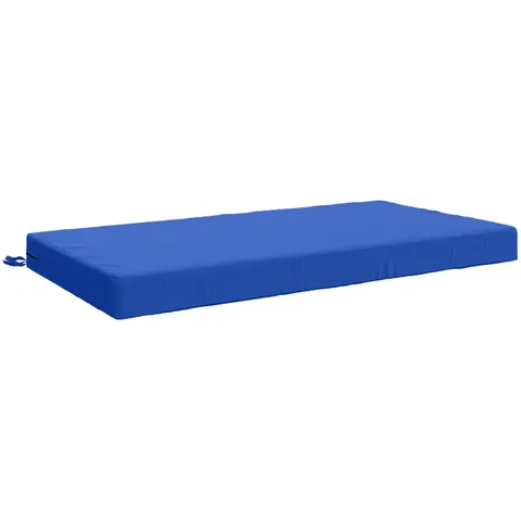 vidaXL Coussin d’assise SOEST 100 % polyester Bleu royal – 436485 – image 1