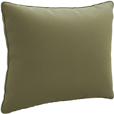 vidaXL Coussin de dos PUTTEN 100 % polyester Vert olive – 437482 – image 1