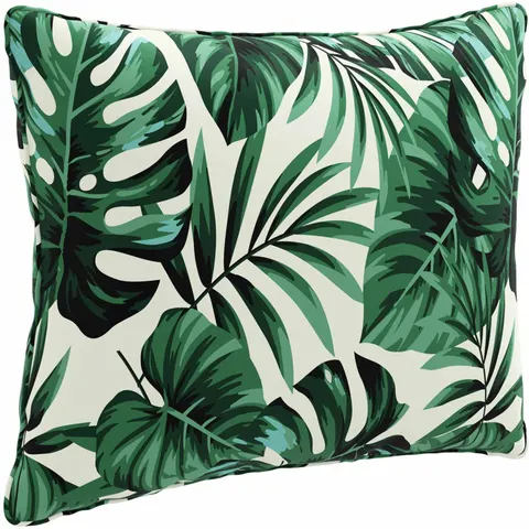 vidaXL Coussin de dos PUTTEN 100 % polyester Motif feuilles – 437710 – image 1