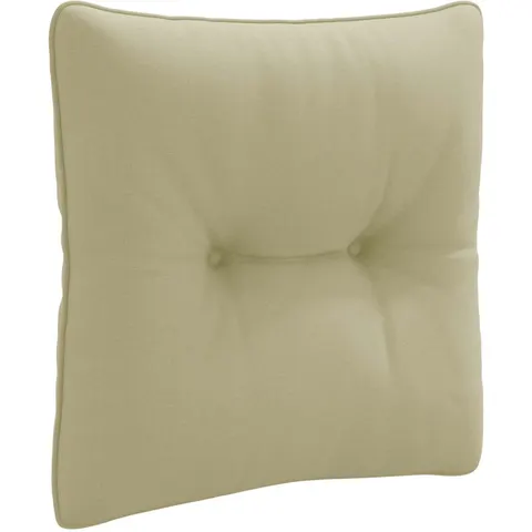 vidaXL Coussin de dos PUTTEN 100 % polyester Vert clair – 438946 – image 1