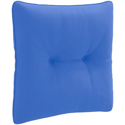 vidaXL Coussin de dos PUTTEN 100 % polyester Bleu royal – 439097 – image 1