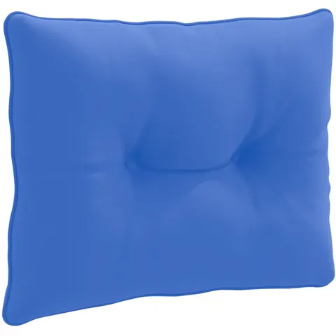 vidaXL Coussin de dos PUTTEN 100 % polyester Bleu royal – 439387 – image 1