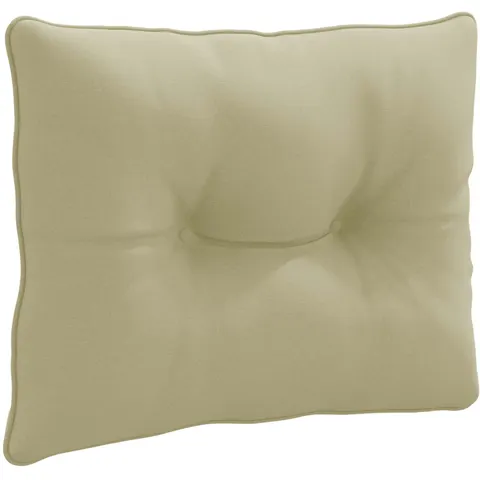 vidaXL Coussin de dos PUTTEN 100 % polyester Vert clair – 439523 – image 1