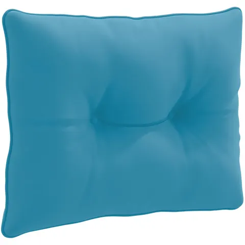 vidaXL Coussin de dos PUTTEN 100 % polyester Bleu clair – 439721 – image 1