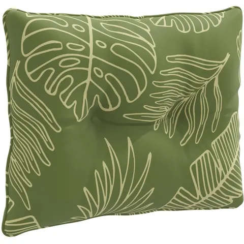 vidaXL Coussin de dos PUTTEN 100 % polyester Modèle feuille – 439738 – image 1