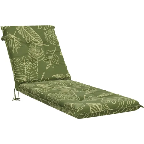 vidaXL Coussin de transat GEMERT 100 % polyester Modèle feuille – 442059 – image 1