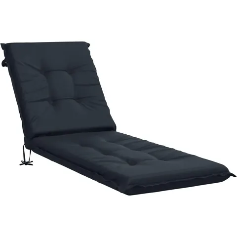 vidaXL Coussin de transat GEMERT 100 % polyester Bleu foncé – 442189 – image 1