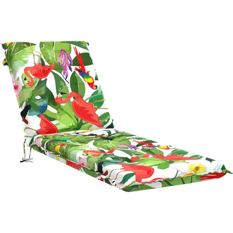 vidaXL Coussin de transat GEMERT 100 % polyester Multicolore – 442301 – image 1