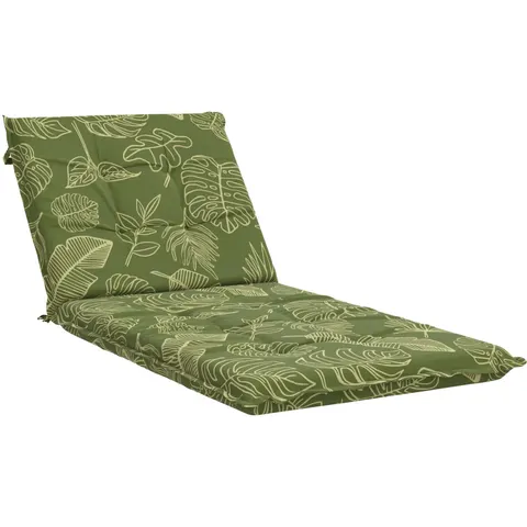vidaXL Coussin de transat GEMERT 100 % polyester Modèle feuille – 442929 – image 1