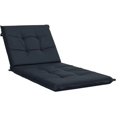vidaXL Coussin de transat GEMERT 100 % polyester Bleu foncé – 443056 – image 1