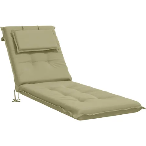 vidaXL Coussin de transat GEMERT 100 % polyester Vert clair – 443292 – image 1