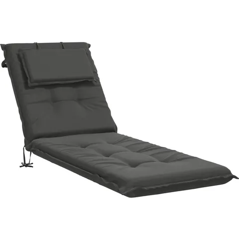 vidaXL Coussin de transat GEMERT 100 % polyester Anthracite – 443698 – image 1