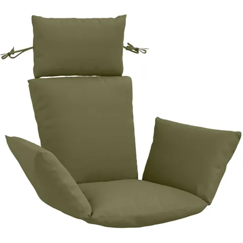 vidaXL Coussin Adirondack PUTTEN 100 % polyester Vert olive – image 1