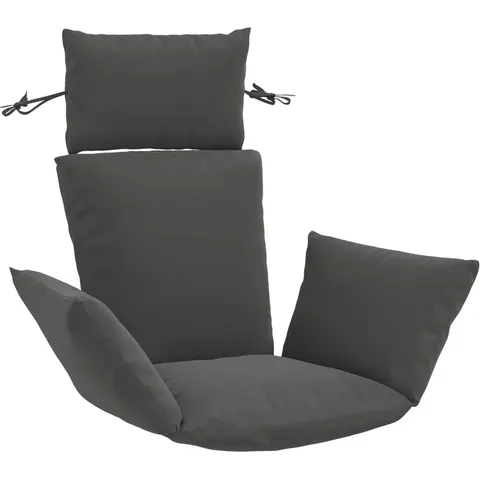 vidaXL Coussin Adirondack PUTTEN 100 % polyester Anthracite – 450948 – image 1