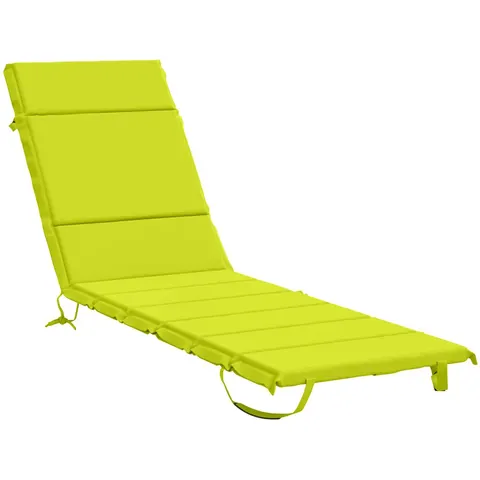 vidaXL Coussin de transat GEMERT 100 % polyester Vert vif. – 453574 – image 1