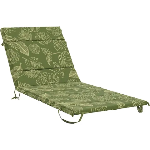 vidaXL Coussin de transat GEMERT 100 % polyester Modèle feuille – 454236 – image 1