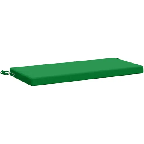 vidaXL Coussin de banc SOEST 100 % polyester Vert 60 x 40 x 5 cm – image 1