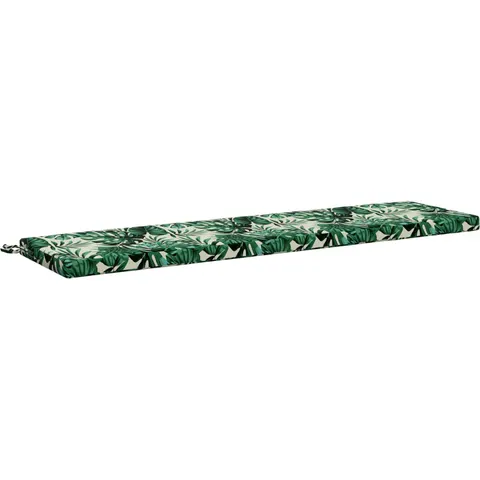 vidaXL Coussin de banc SOEST 100 % polyester Motif feuilles – 457954 – image 1