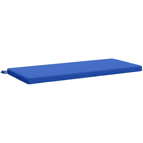 vidaXL Coussin de banc SOEST 100 % polyester Bleu royal – 461296 – image 1