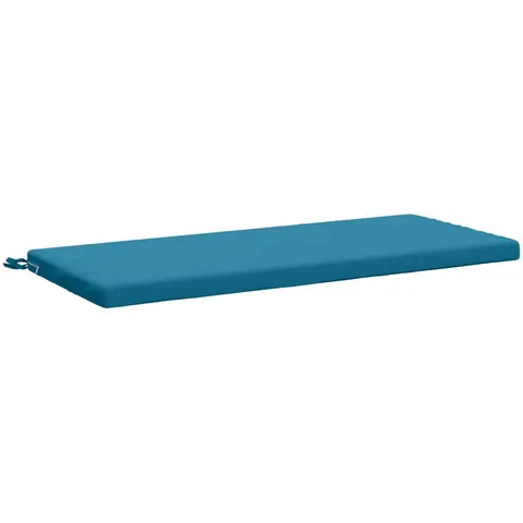 vidaXL Coussin de banc SOEST 100 % polyester Bleu clair – 461395 – image 1
