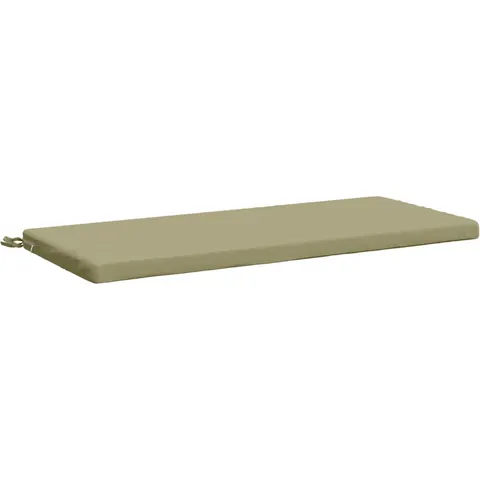 vidaXL Coussin de banc SOEST 100 % polyester Vert clair – 461579 – image 1