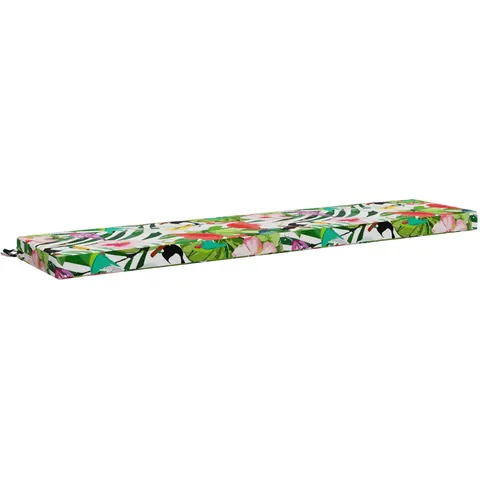 vidaXL Coussin de banc SOEST 100 % polyester Multicolore – 469452 – image 1