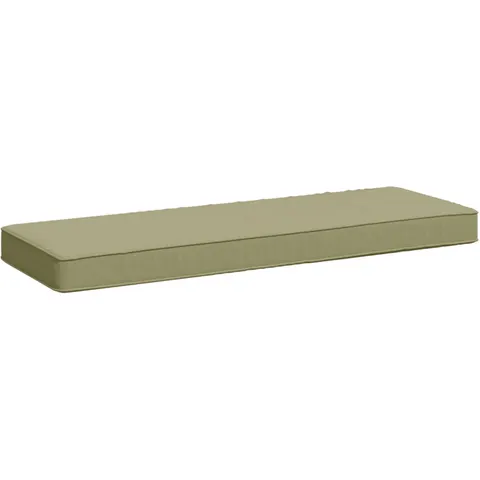 vidaXL Coussin de banc 1 pièce VUGHT 100 % polyester Vert clair – 472018 – image 1