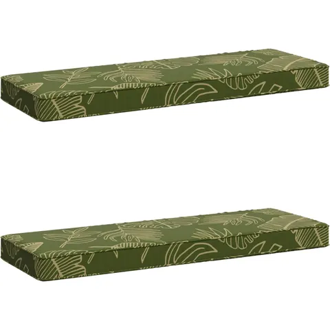 vidaXL Coussins de banc 2 pièces VUGHT 2 pc 100 % polyester – 472445 – image 1