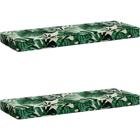 vidaXL Coussins de banc 2 pièces VUGHT 2 pc 100 % polyester – 472469 – image 1