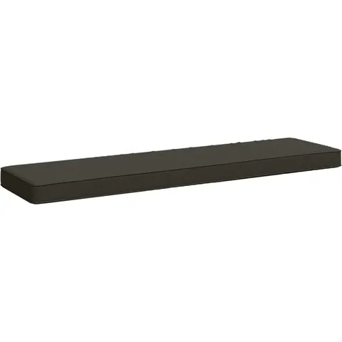 vidaXL Coussin de banc 1 pièce VUGHT 100 % polyester Anthracite – 474494 – image 1