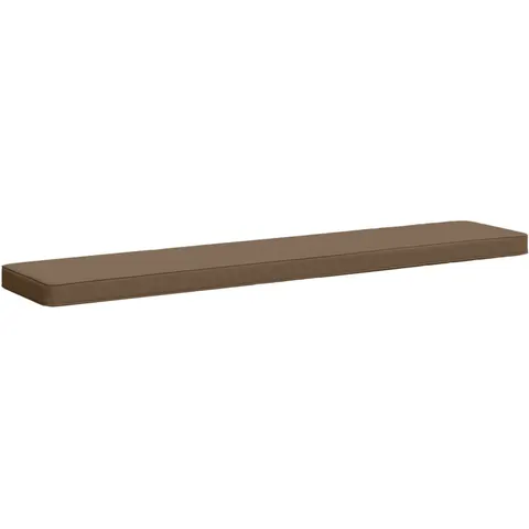 vidaXL Coussin de banc 1 pièce VUGHT 100 % polyester Taupe – 474937 – image 1