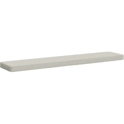 vidaXL Coussin de banc 1 pièce VUGHT 100 % polyester Blanc – 474951 – image 1