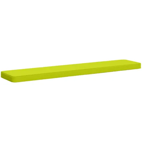 vidaXL Coussin de banc 1 pièce VUGHT 100 % polyester Vert vif. – 475750 – image 1