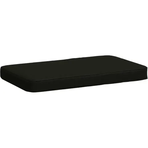vidaXL Coussin de banc 1 pièce VUGHT 100 % polyester Noir – 478515 – image 1