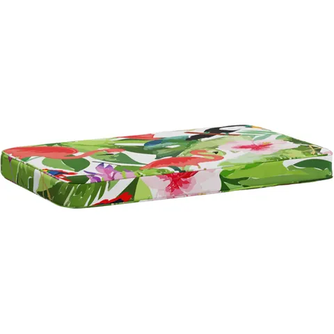 vidaXL Coussin de banc 1 pièce VUGHT 100 % polyester Multicolore – 478737 – image 1