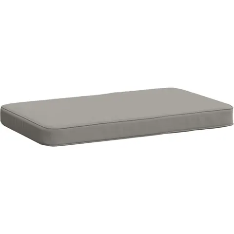 vidaXL Coussin de banc 1 pièce VUGHT 100 % polyester Gris – 478751 – image 1
