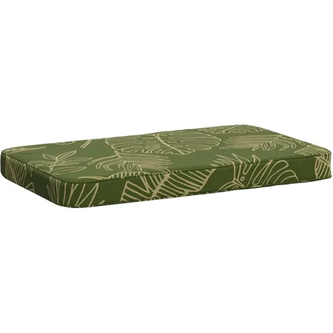 vidaXL Coussin de banc 1 pièce VUGHT 100 % polyester Modèle feuille – 478812 – image 1