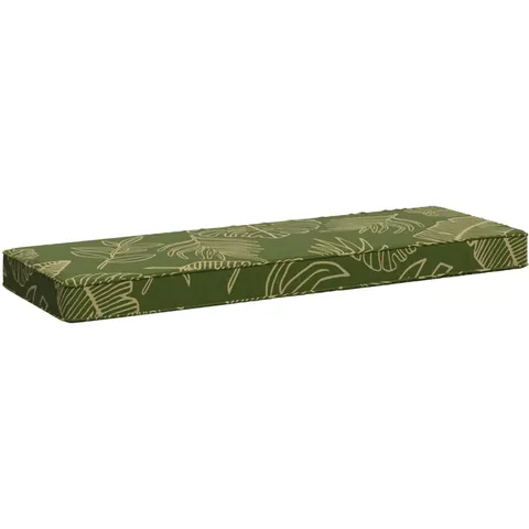 vidaXL Coussin de banc 1 pièce VUGHT 100 % polyester Modèle feuille – 479390 – image 1