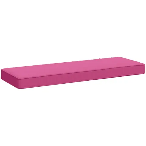 vidaXL Coussin de banc 1 pièce VUGHT 100 % polyester Rose – 479437 – image 1
