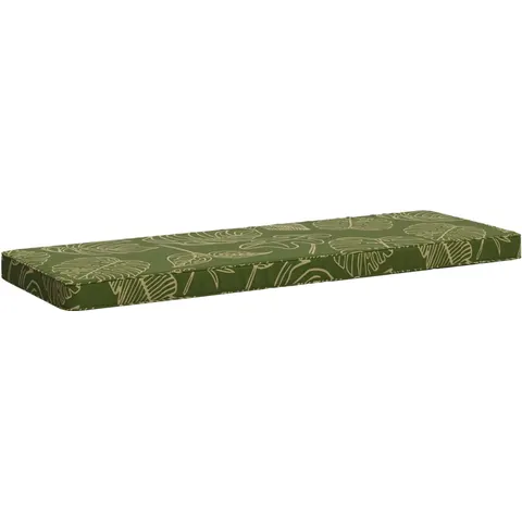 vidaXL Coussin de banc 1 pièce VUGHT 100 % polyester Modèle feuille – 480556 – image 1