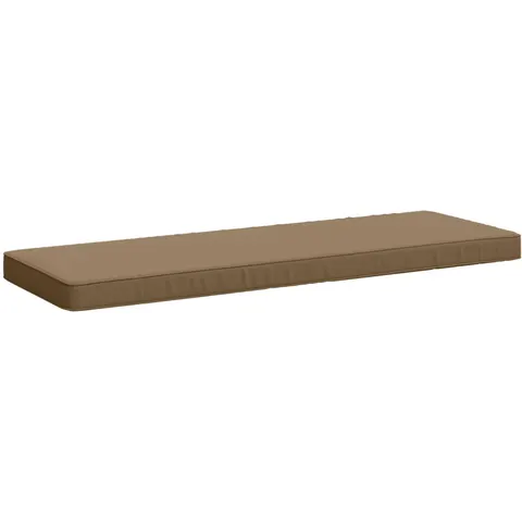 vidaXL Coussin de banc 1 pièce VUGHT 100 % polyester Taupe – 480631 – image 1